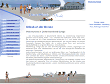 Tablet Screenshot of ostseeurlaub-info.de